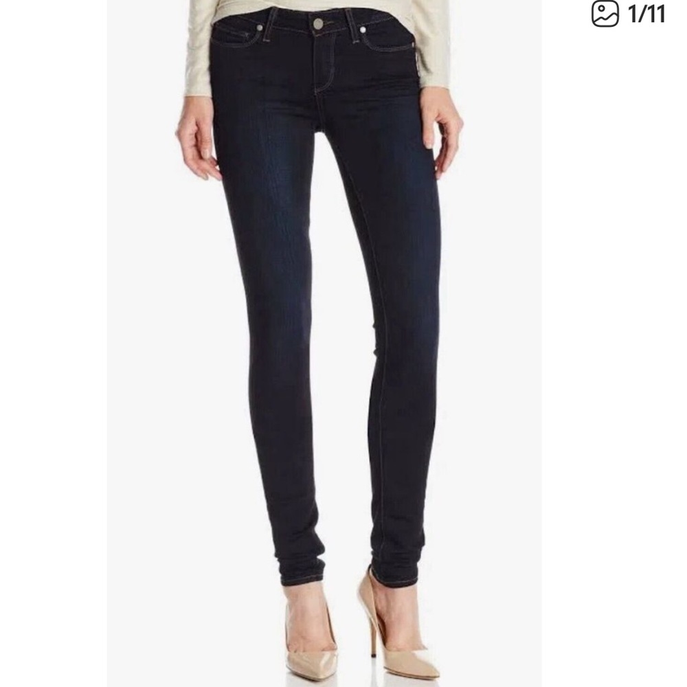 PAIGE High Rise Leggy Ultra Skinny Jeans